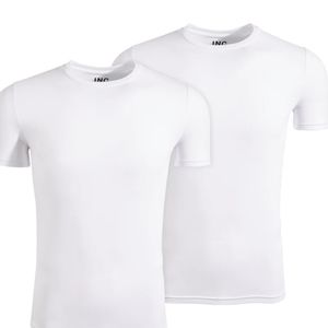 Mens INC International Concepts 2 Pack Crewneck Short Sleeve T-Shirt M White New